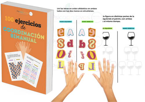 🎁Bono 7: 100 ejercicios de Coordinacion Bimanual